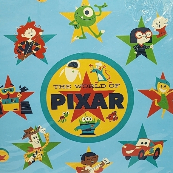 NEW Disney Theme Parks The World of Pixar Sticky notes folder notepad set - Picture 3 of 7